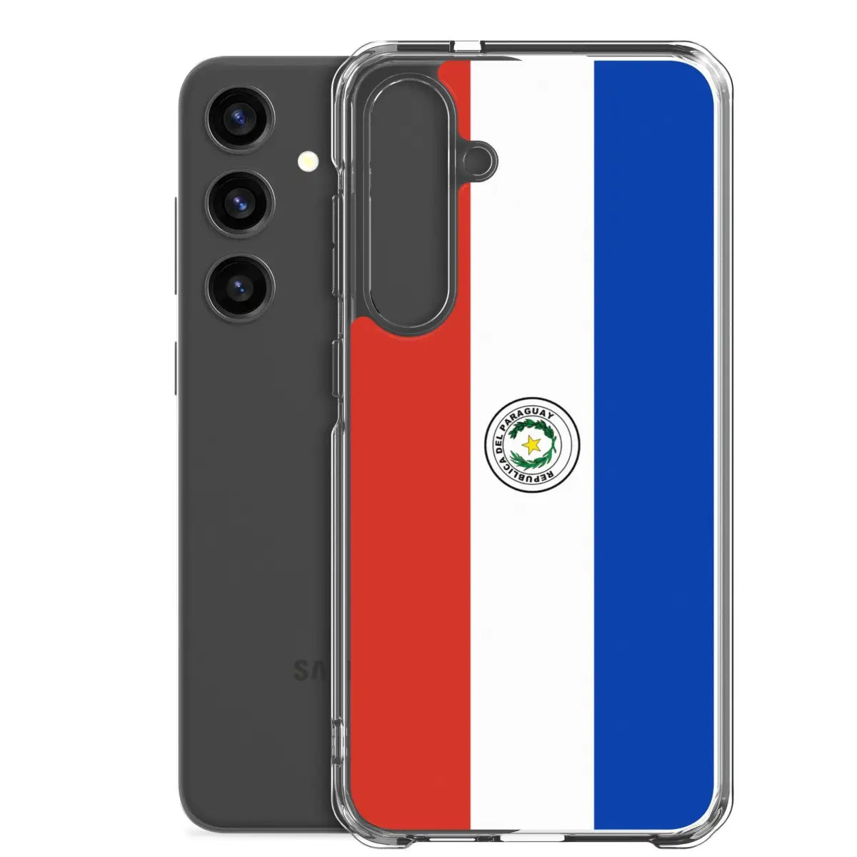 Coque téléphone drapeau du paraguay - pixelforma