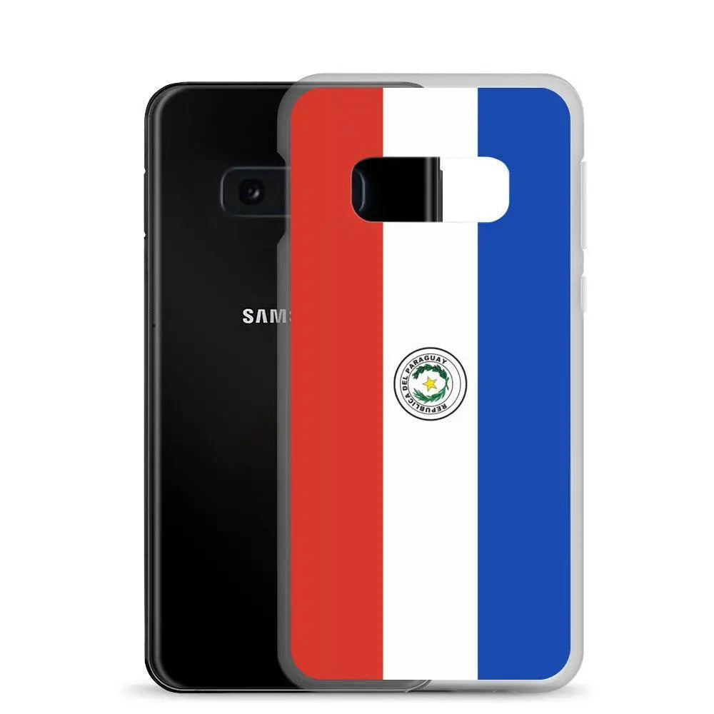 Coque téléphone drapeau du paraguay - pixelforma