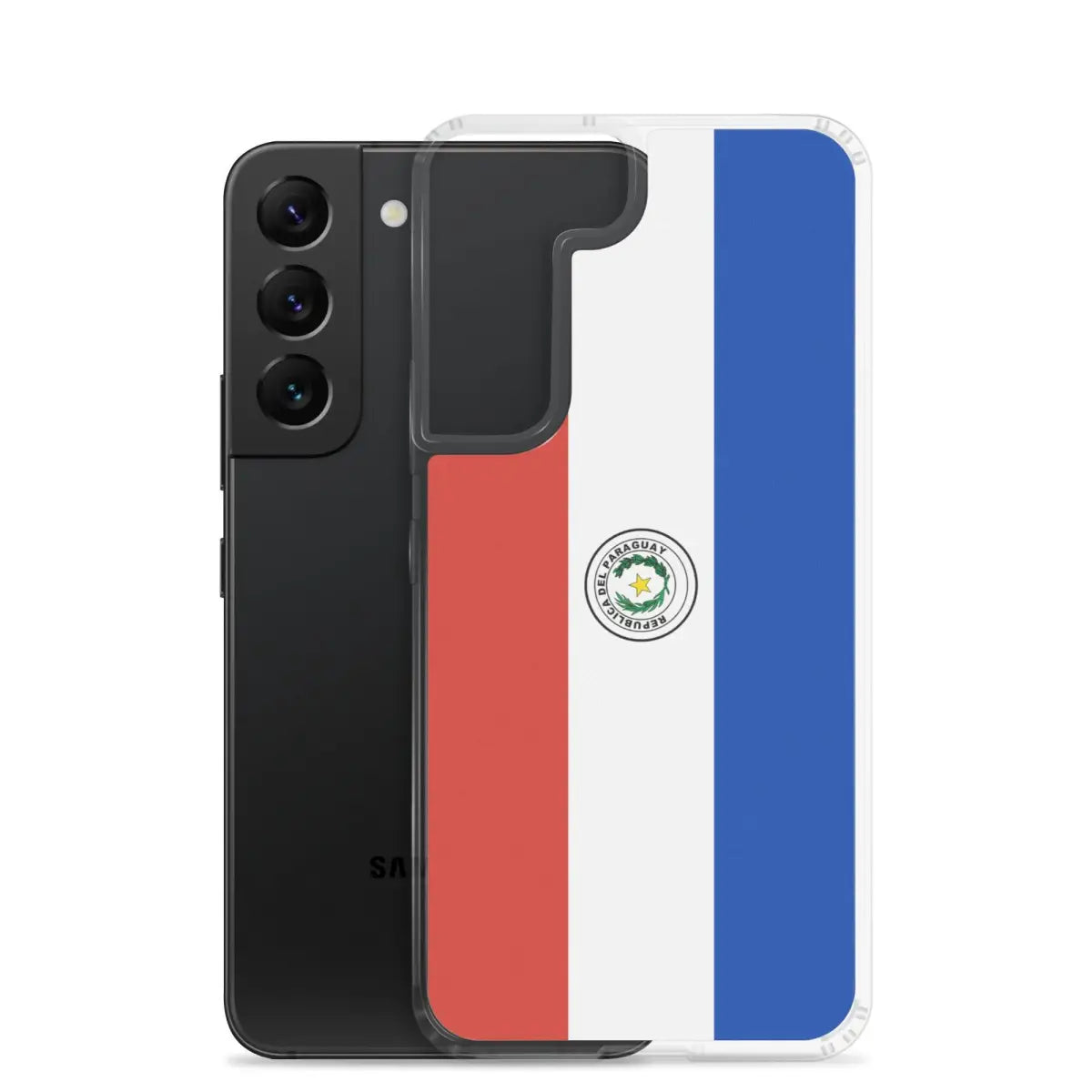 Coque téléphone drapeau du paraguay - pixelforma