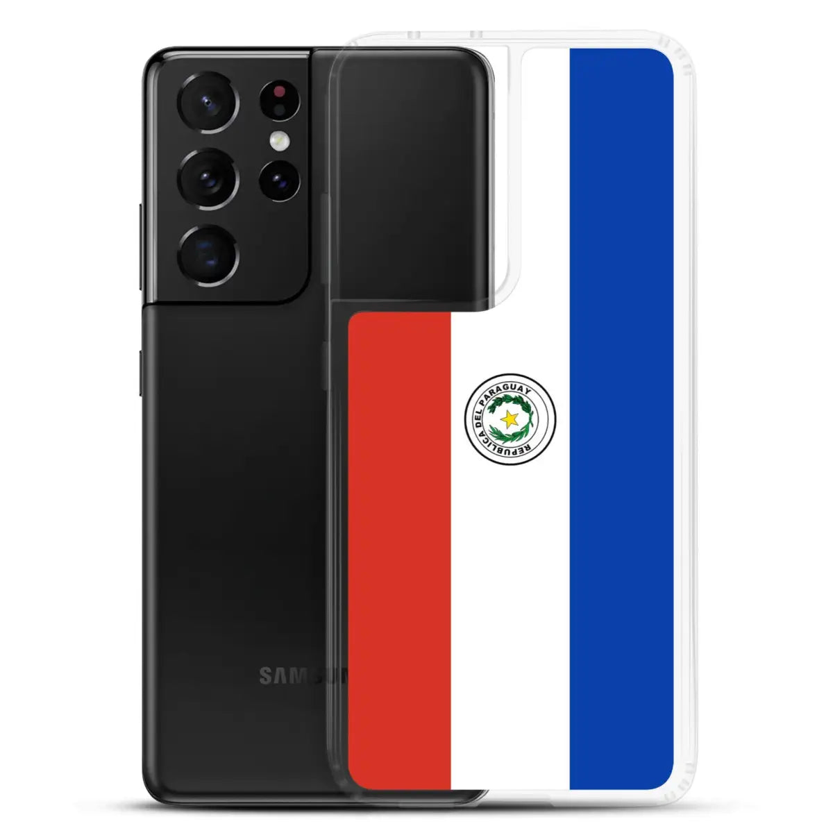 Coque téléphone drapeau du paraguay - pixelforma