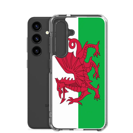 Coque téléphone drapeau du pays de galles - pixelforma