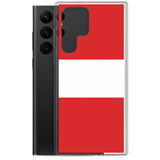 Coque téléphone drapeau du pérou - pixelforma