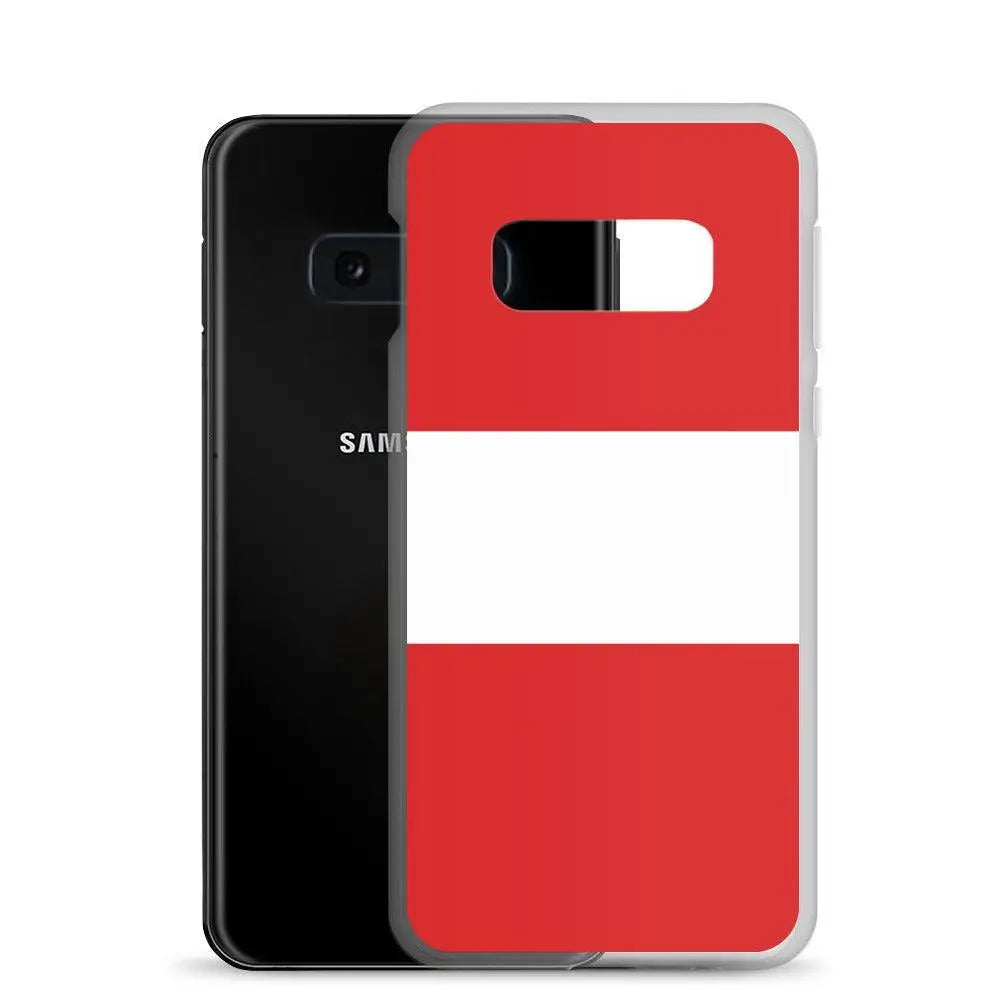 Coque téléphone drapeau du pérou - pixelforma