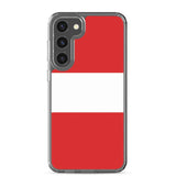 Coque téléphone drapeau du pérou - pixelforma