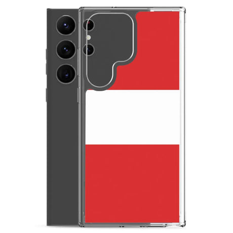 Coque téléphone drapeau du pérou - pixelforma