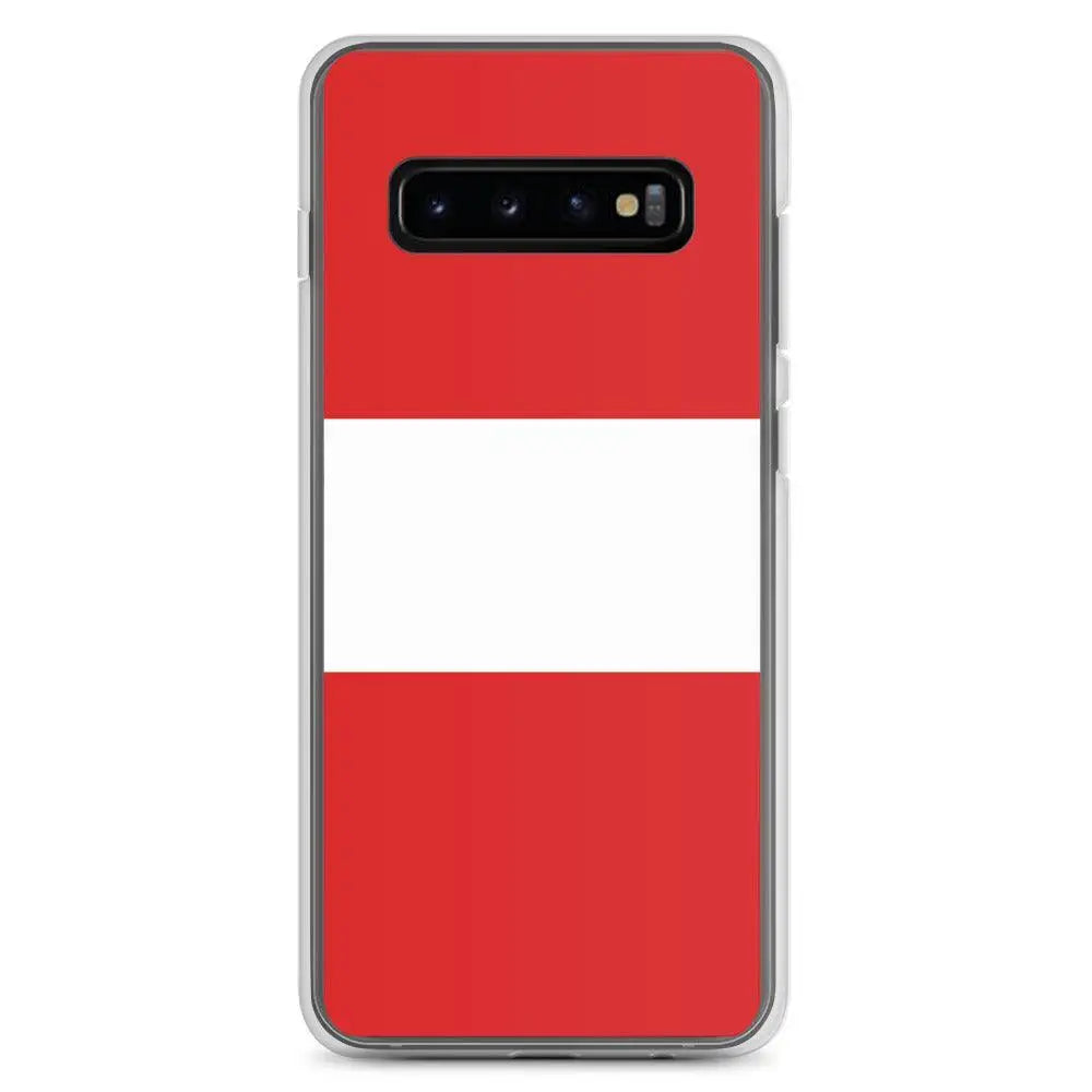 Coque téléphone drapeau du pérou - pixelforma