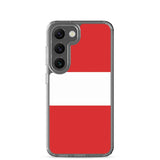 Coque téléphone drapeau du pérou - pixelforma