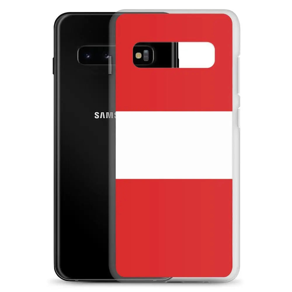 Coque téléphone drapeau du pérou - pixelforma