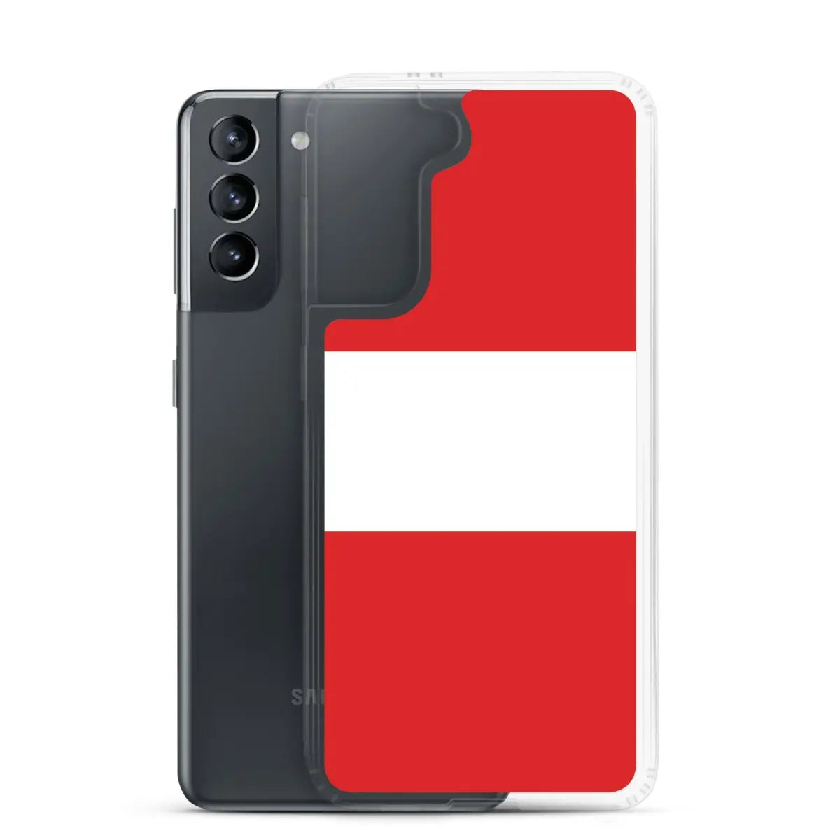 Coque téléphone drapeau du pérou - pixelforma