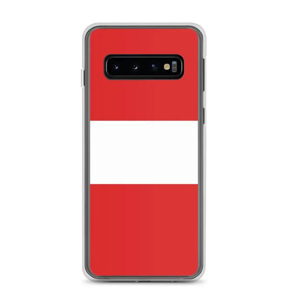 Coque téléphone drapeau du pérou - pixelforma