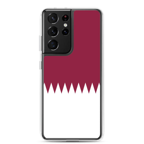 Coque Téléphone Drapeau du Qatar - Pixelforma