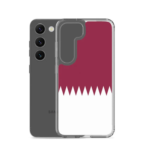 Coque téléphone drapeau du qatar - pixelforma