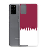 Coque Téléphone Drapeau du Qatar - Pixelforma