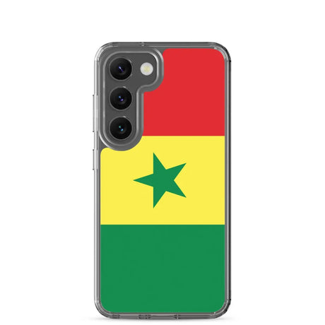 Coque téléphone drapeau du sénégal - pixelforma