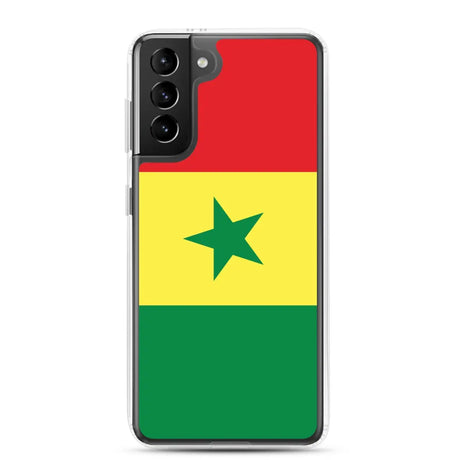 Coque téléphone drapeau du sénégal - pixelforma