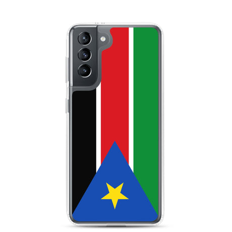 Coque Téléphone Drapeau du Soudan du Sud - Pixelforma