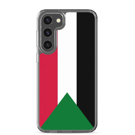 Coque téléphone drapeau du soudan - pixelforma