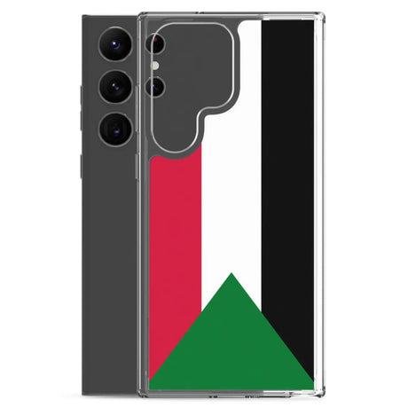 Coque téléphone drapeau du soudan - pixelforma