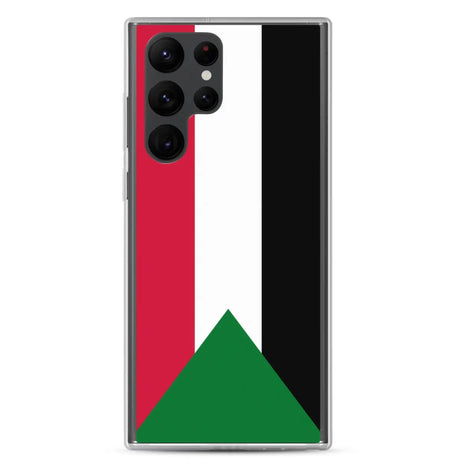 Coque téléphone drapeau du soudan - pixelforma