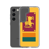 Coque Téléphone Drapeau du Sri Lanka - Pixelforma 