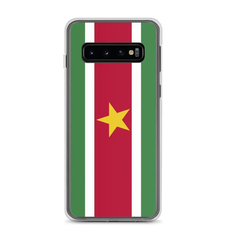 Coque téléphone drapeau du suriname - pixelforma