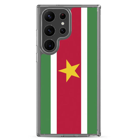 Coque téléphone drapeau du suriname - pixelforma