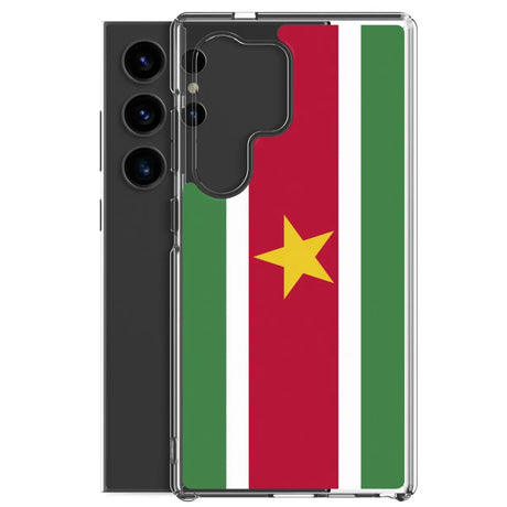 Coque téléphone drapeau du suriname - pixelforma
