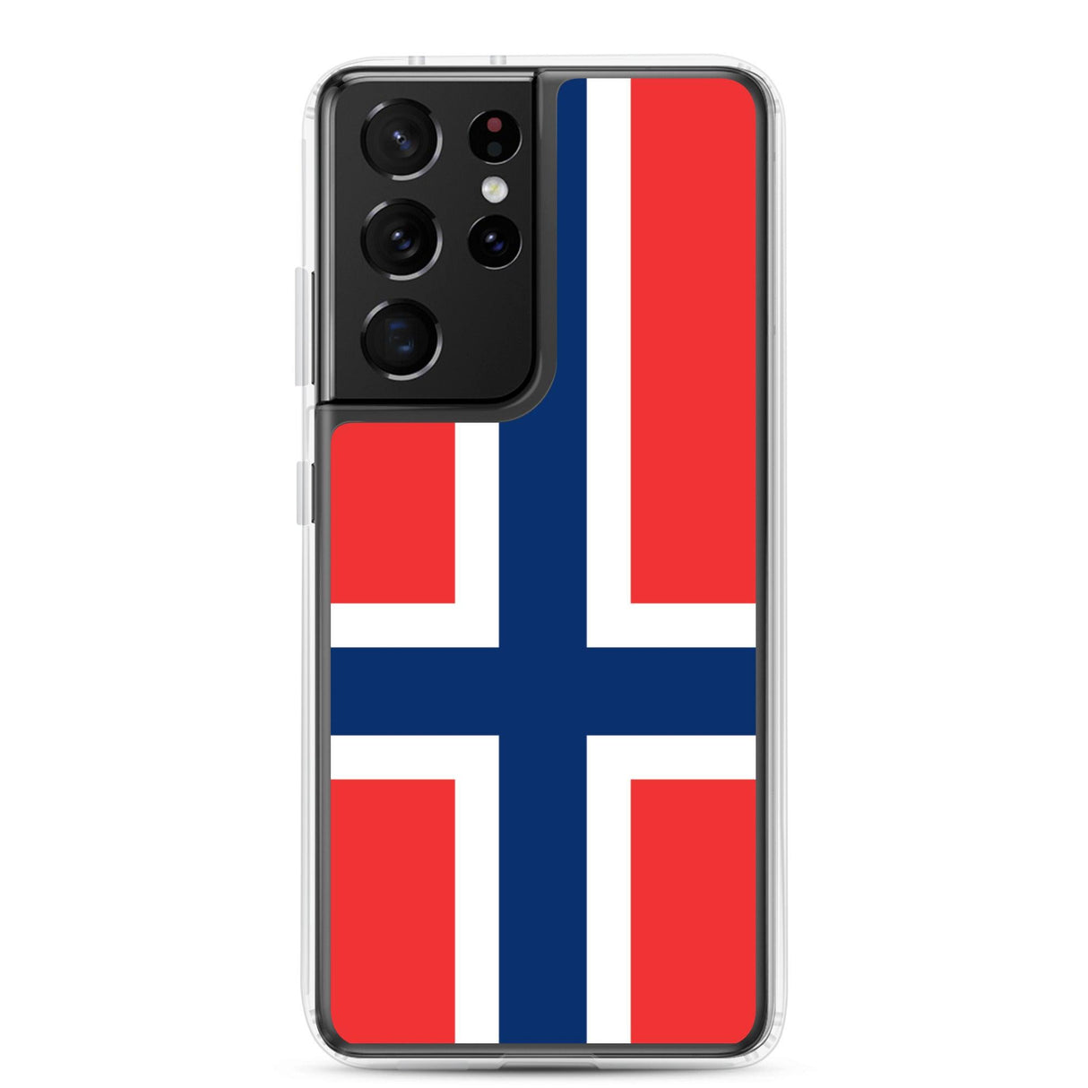 Coque Téléphone Drapeau du Svalbard et de Jan Mayen - Pixelforma