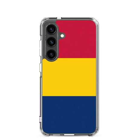 Coque téléphone drapeau du tchad - pixelforma