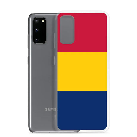 Coque téléphone drapeau du tchad - pixelforma