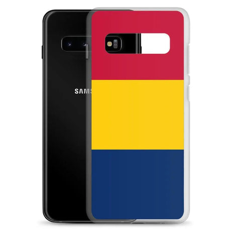 Coque téléphone drapeau du tchad - pixelforma