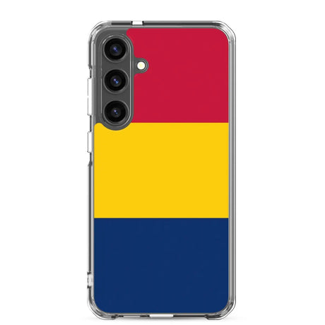 Coque téléphone drapeau du tchad - pixelforma