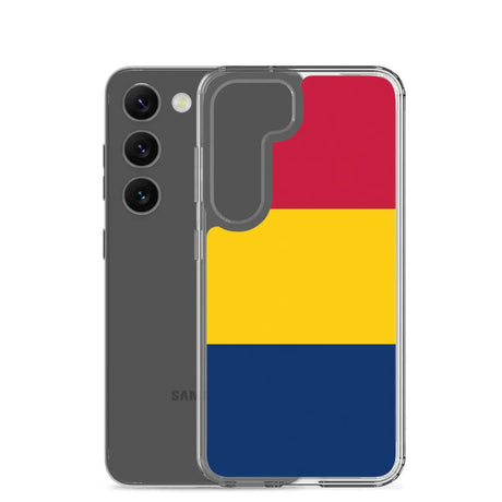 Coque téléphone drapeau du tchad - pixelforma