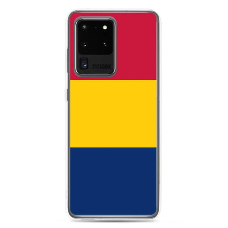 Coque téléphone drapeau du tchad - pixelforma