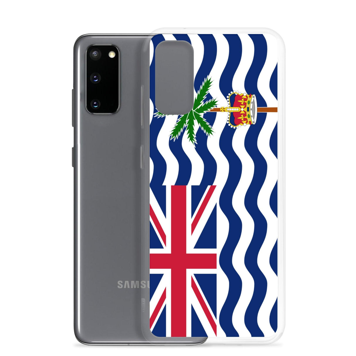 Coque Téléphone Drapeau du Territoire britannique de l'océan Indien - Pixelforma