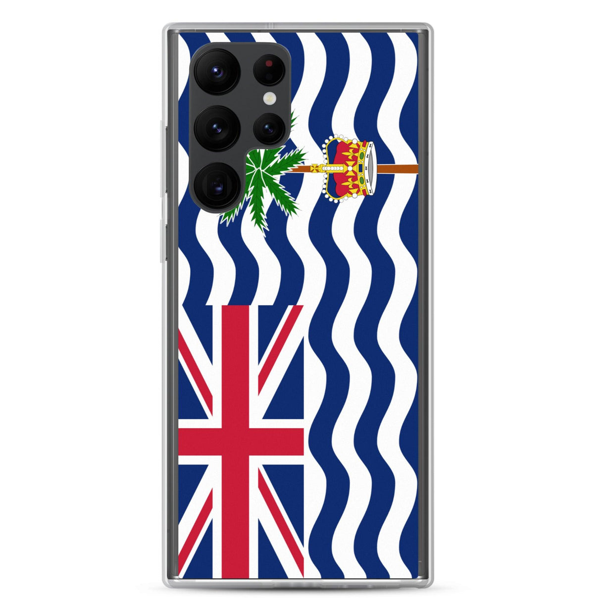 Coque Téléphone Drapeau du Territoire britannique de l'océan Indien - Pixelforma