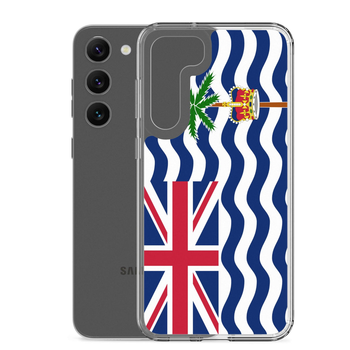 Coque Téléphone Drapeau du Territoire britannique de l'océan Indien - Pixelforma