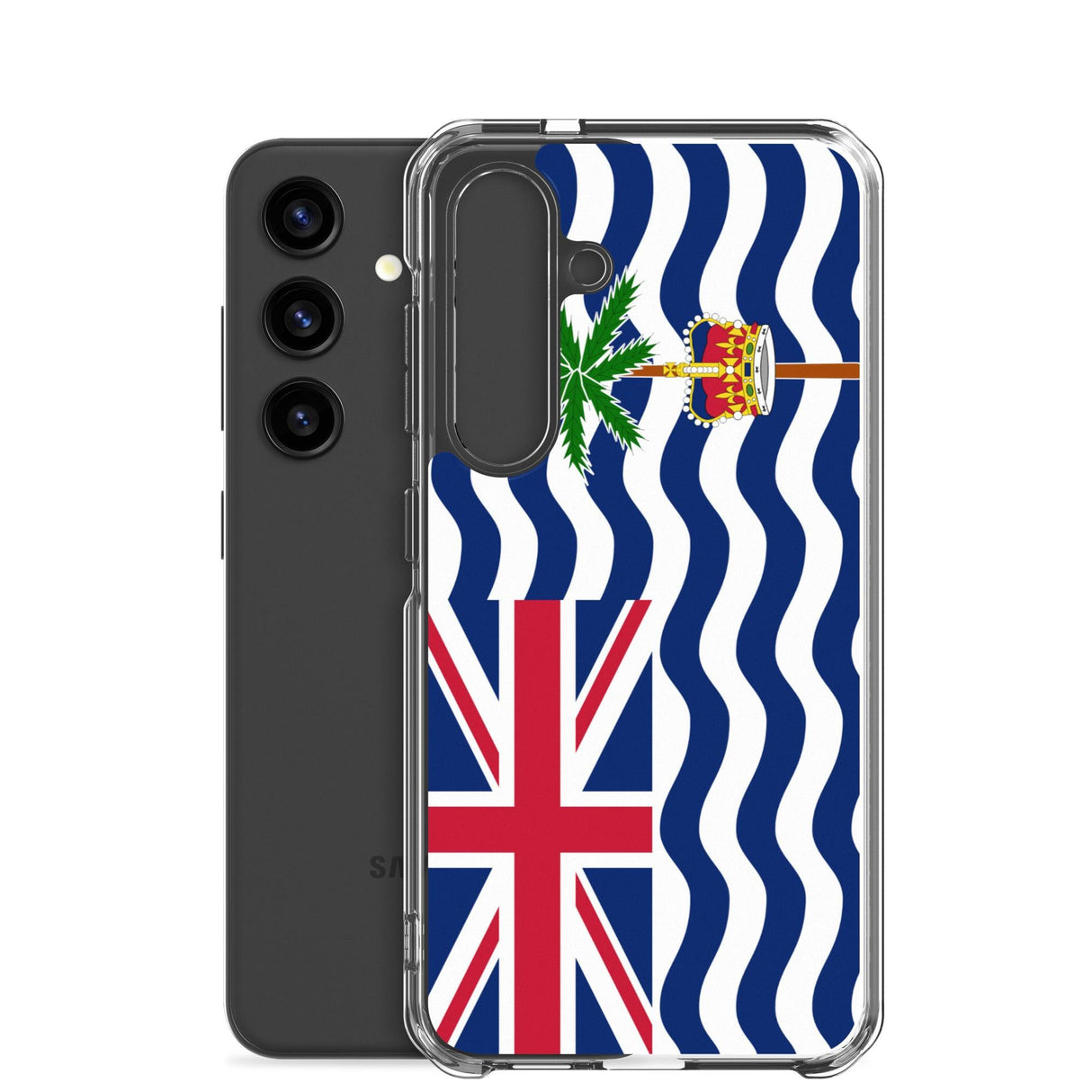 Coque Téléphone Drapeau du Territoire britannique de l'océan Indien - Pixelforma