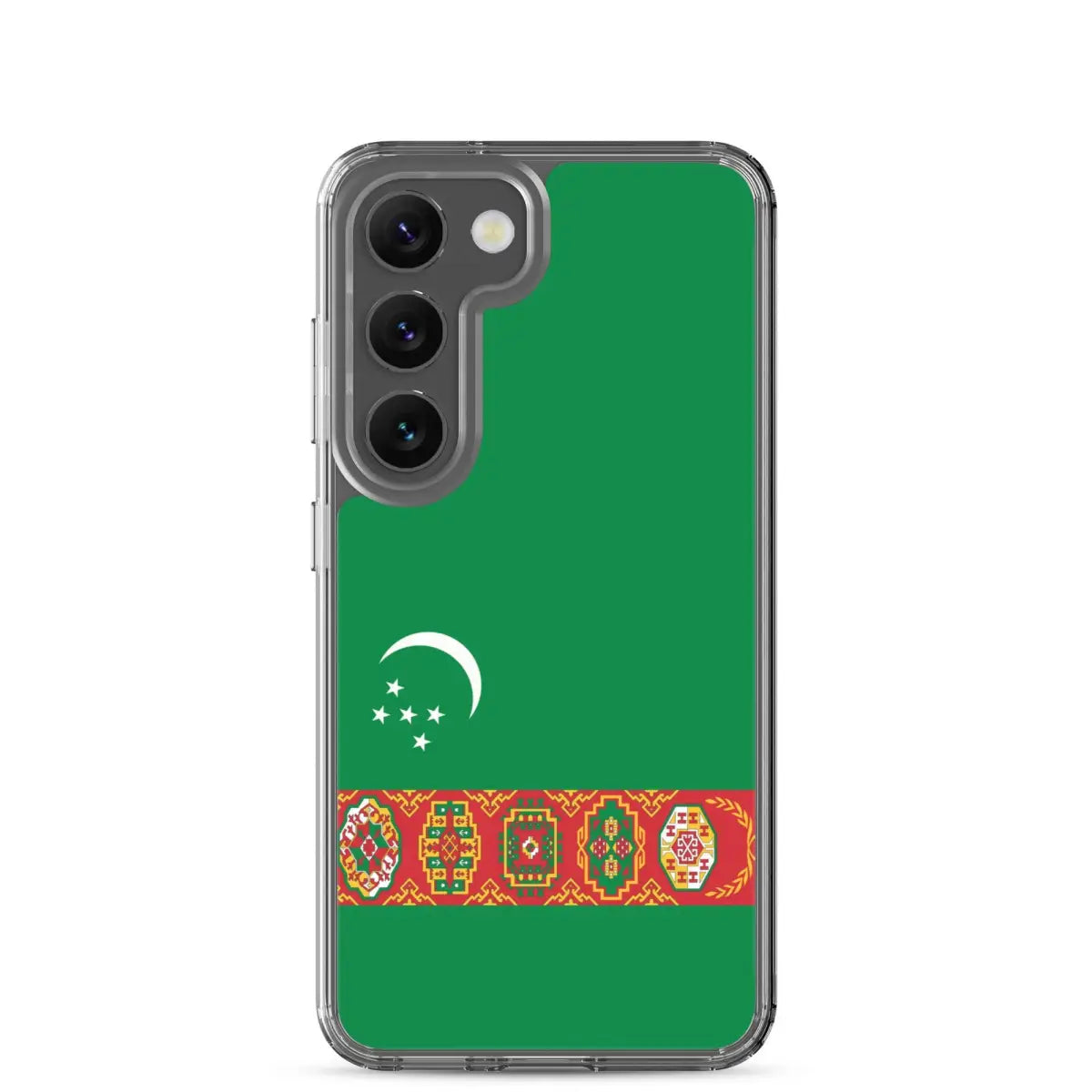 Coque téléphone drapeau du turkménistan - pixelforma