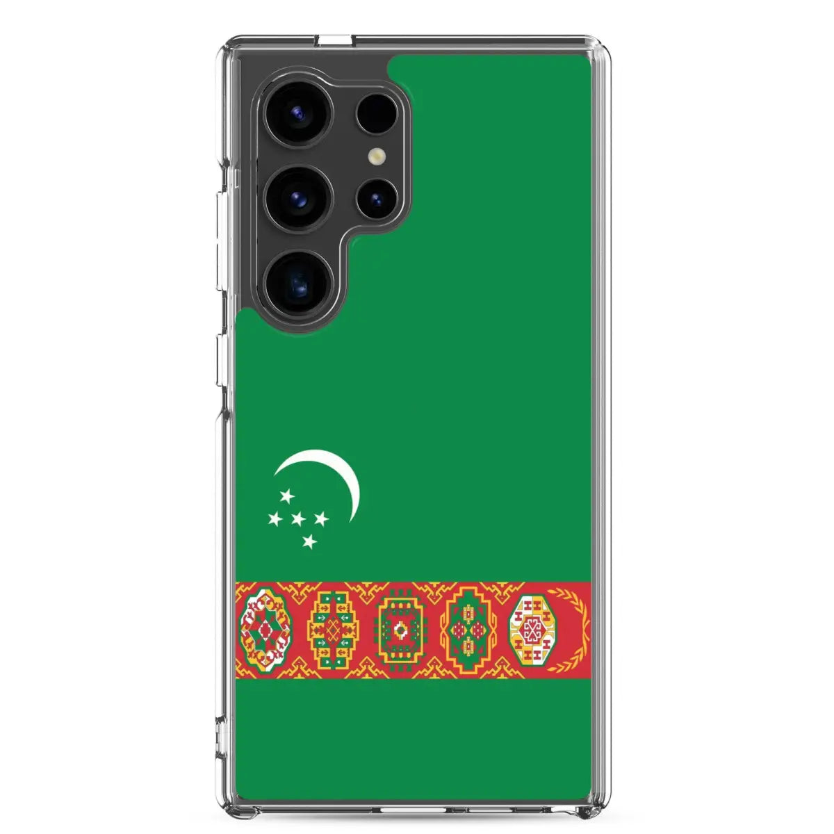Coque téléphone drapeau du turkménistan - pixelforma