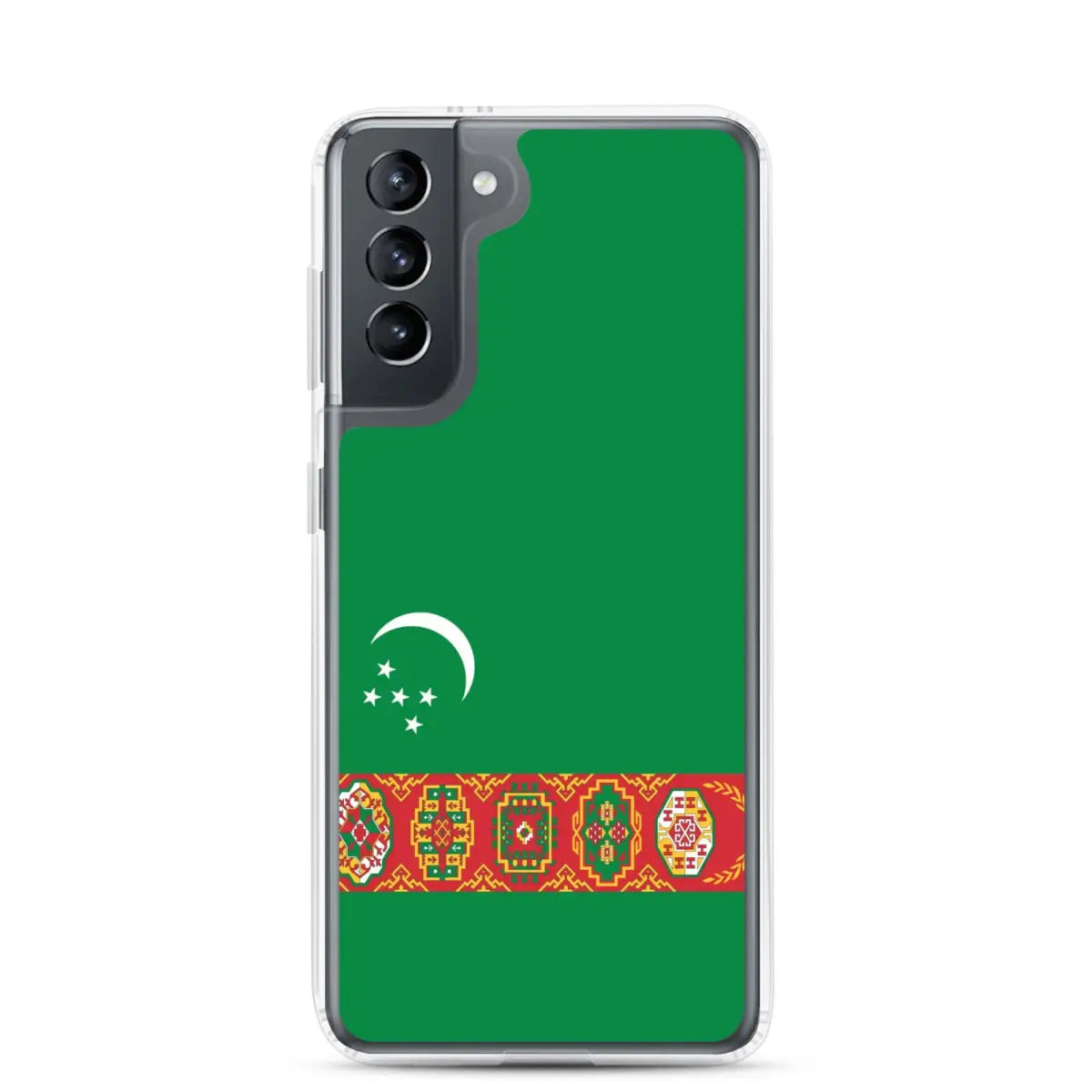 Coque téléphone drapeau du turkménistan - pixelforma