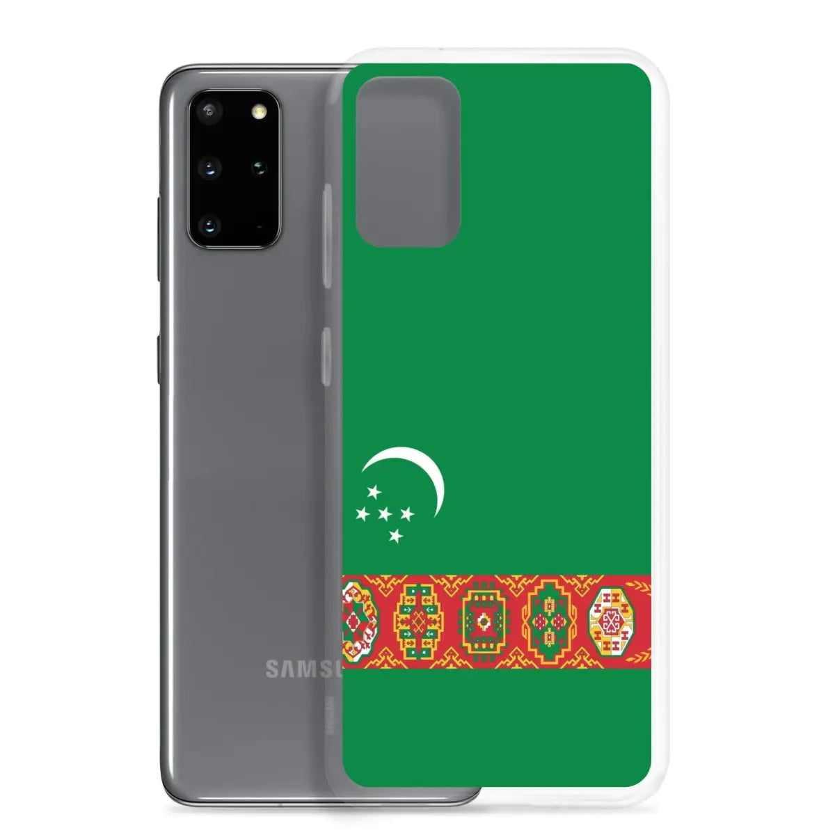 Coque téléphone drapeau du turkménistan - pixelforma