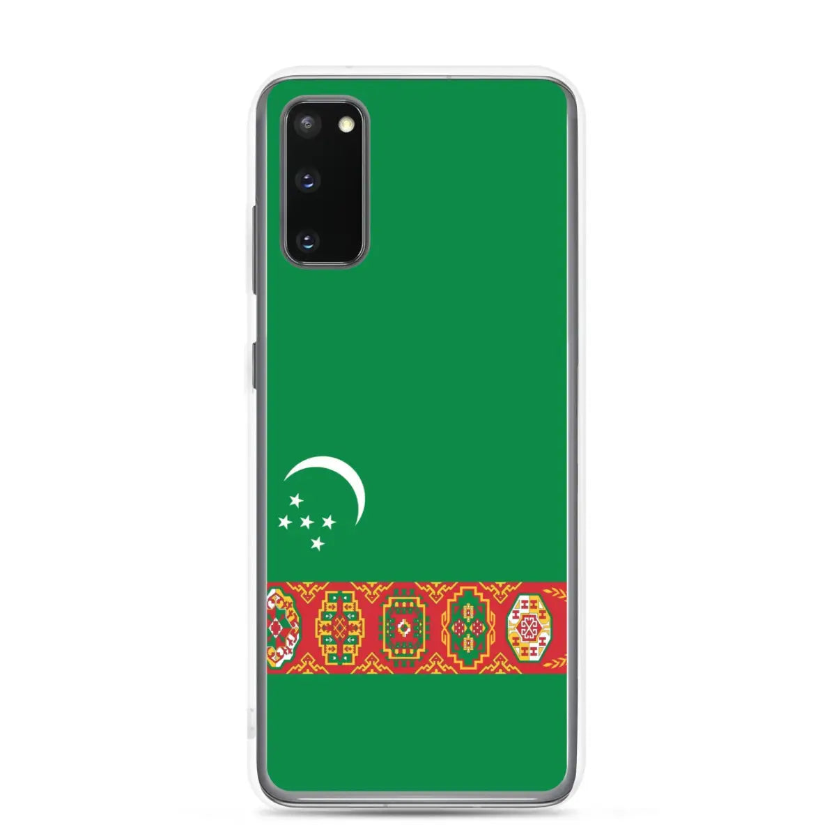 Coque téléphone drapeau du turkménistan - pixelforma
