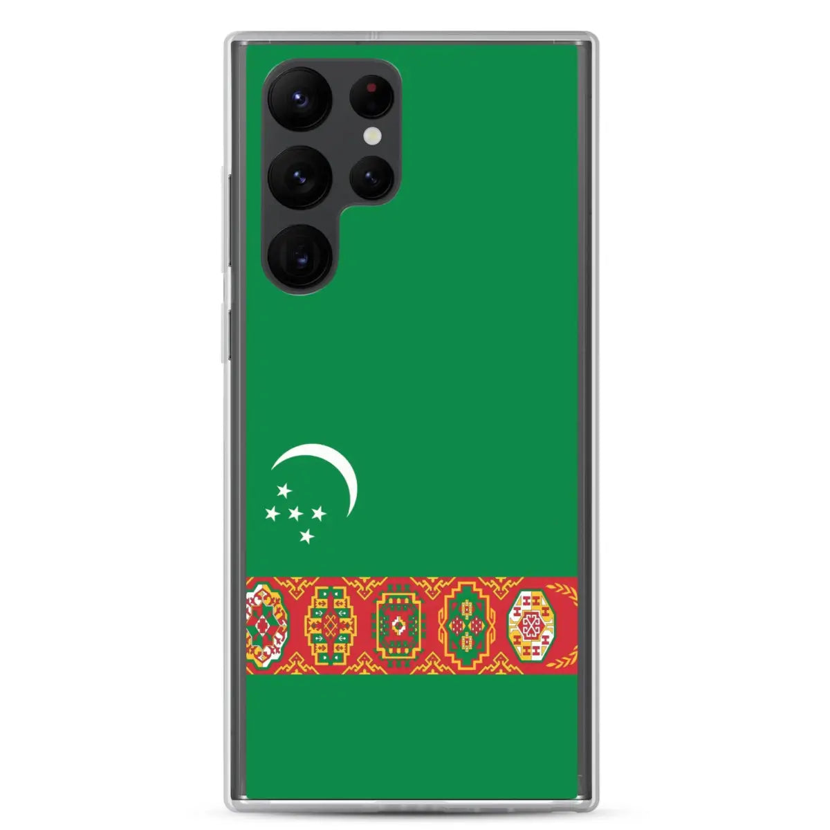 Coque téléphone drapeau du turkménistan - pixelforma