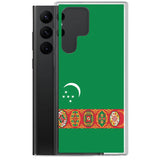 Coque téléphone drapeau du turkménistan - pixelforma