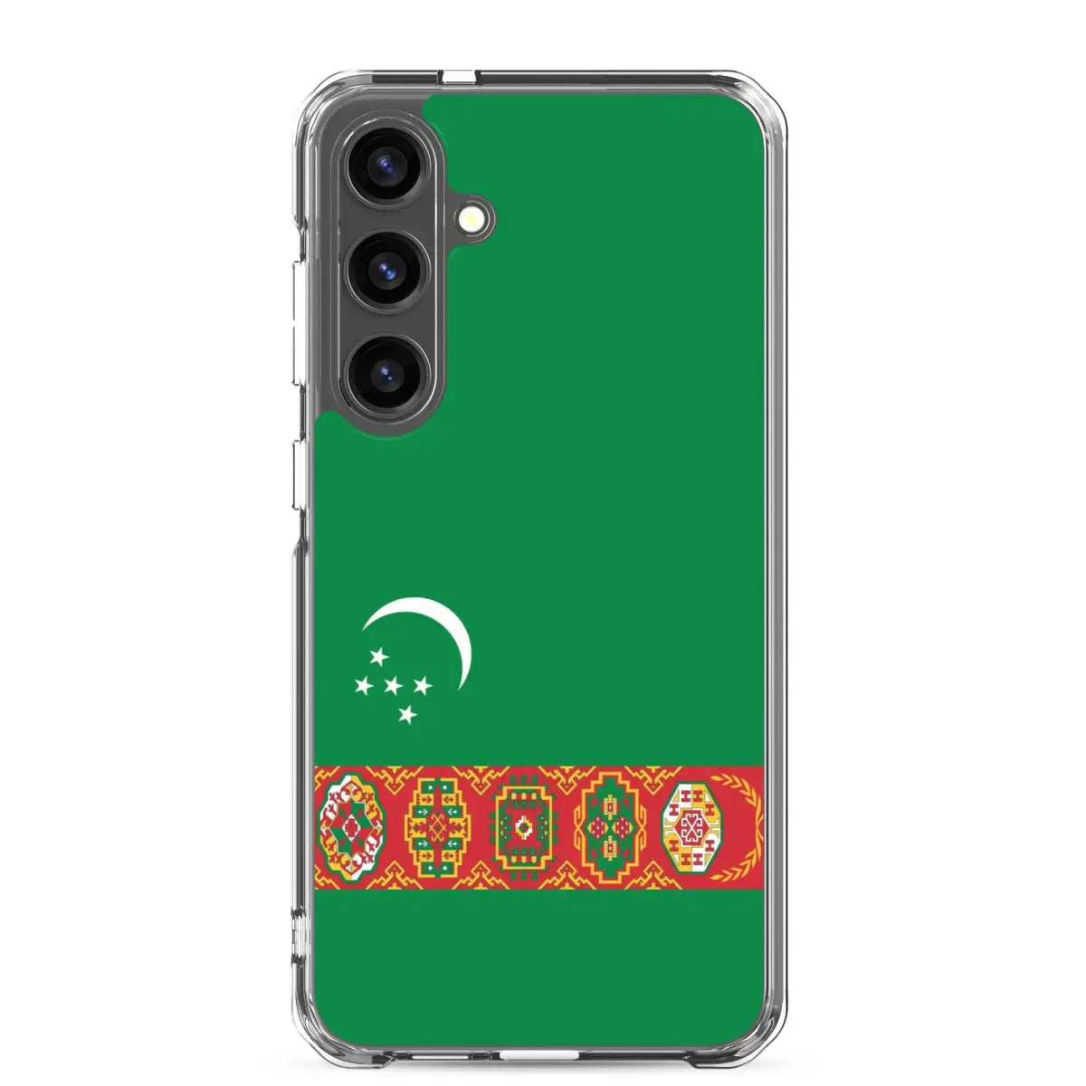 Coque téléphone drapeau du turkménistan - pixelforma