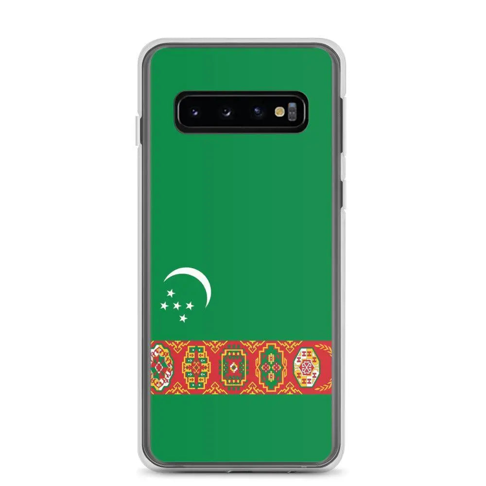 Coque téléphone drapeau du turkménistan - pixelforma