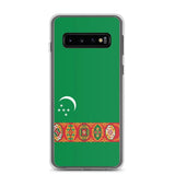 Coque téléphone drapeau du turkménistan - pixelforma