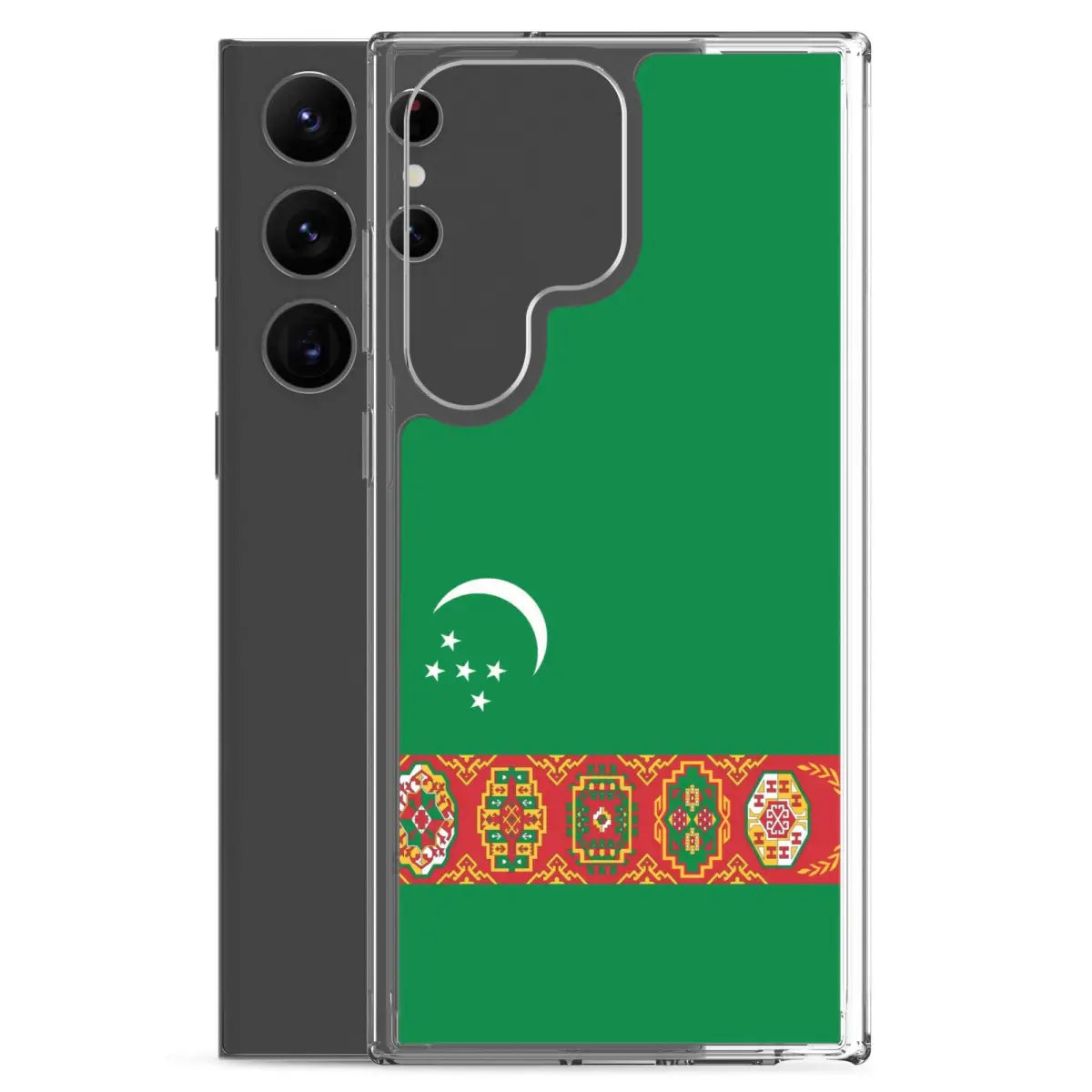 Coque téléphone drapeau du turkménistan - pixelforma
