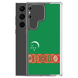 Coque téléphone drapeau du turkménistan - pixelforma
